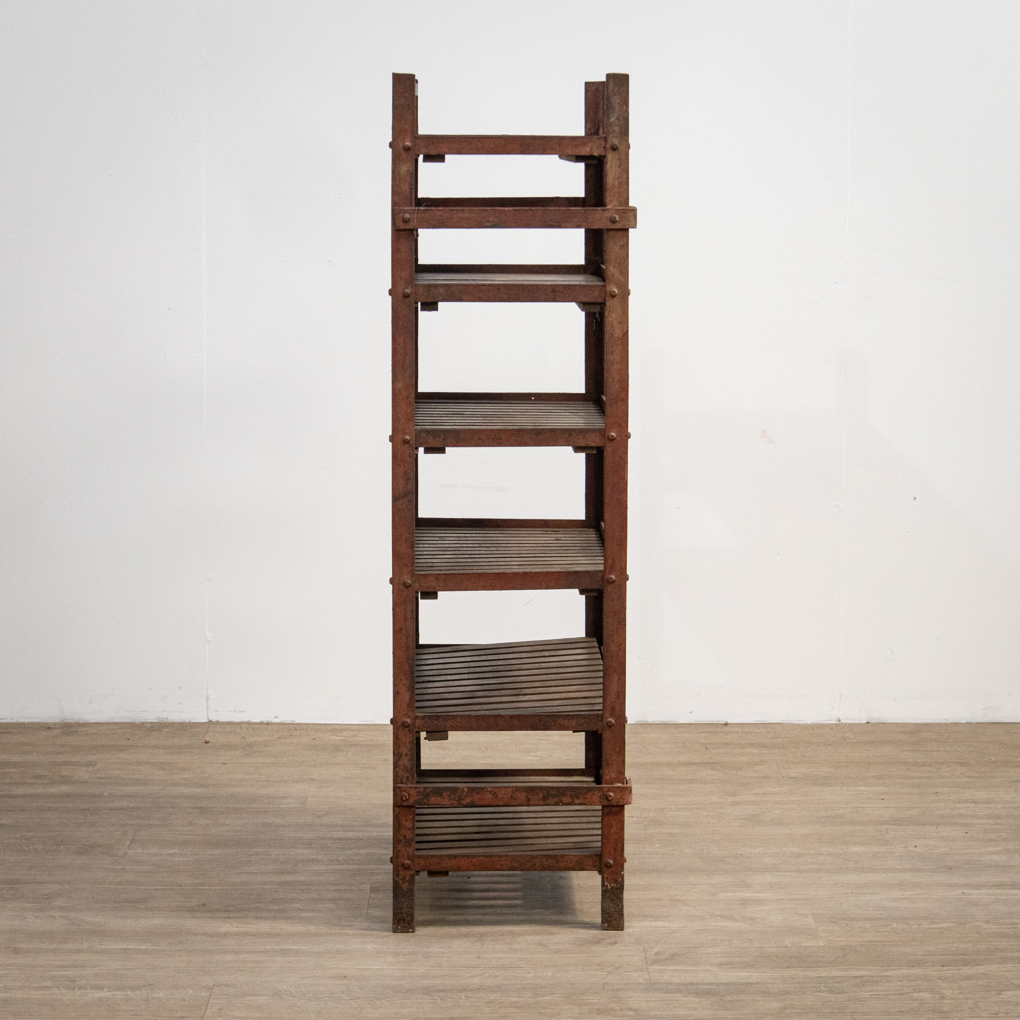 Pair of Industrial Style Racks or Shelving