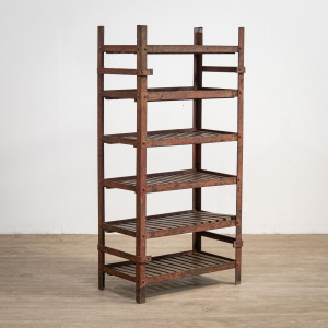 Pair of Industrial Style Racks or Shelving