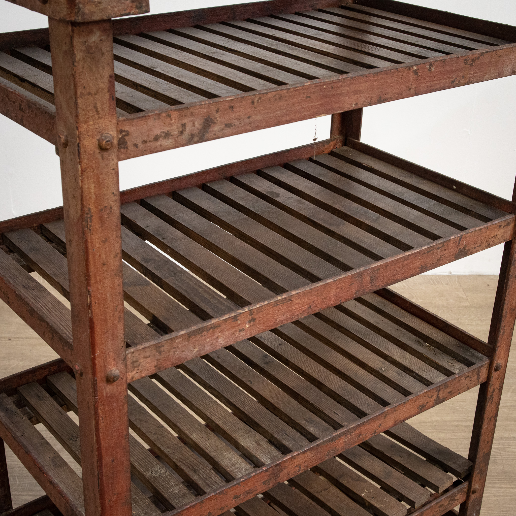 Pair of Industrial Style Racks or Shelving