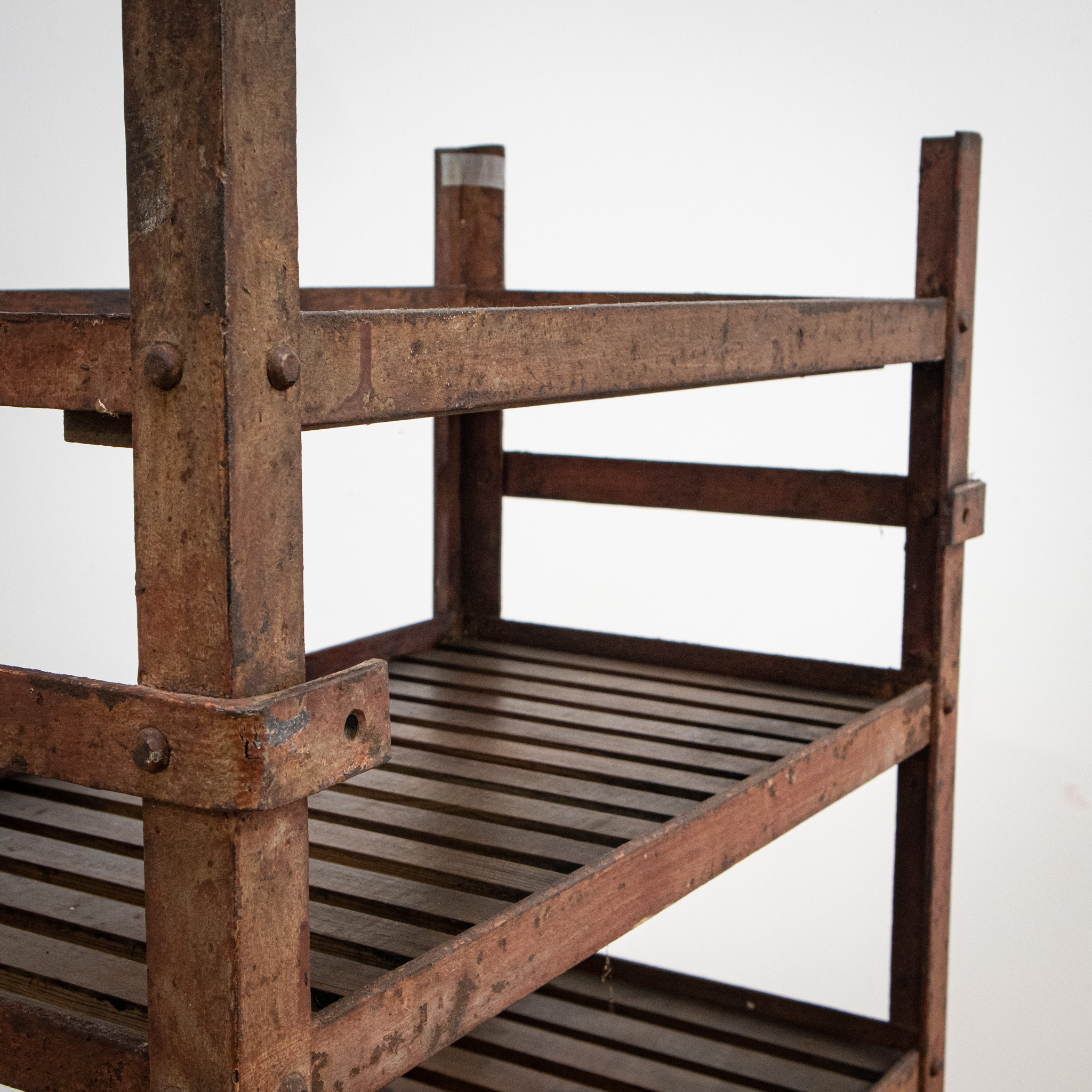 Pair of Industrial Style Racks or Shelving