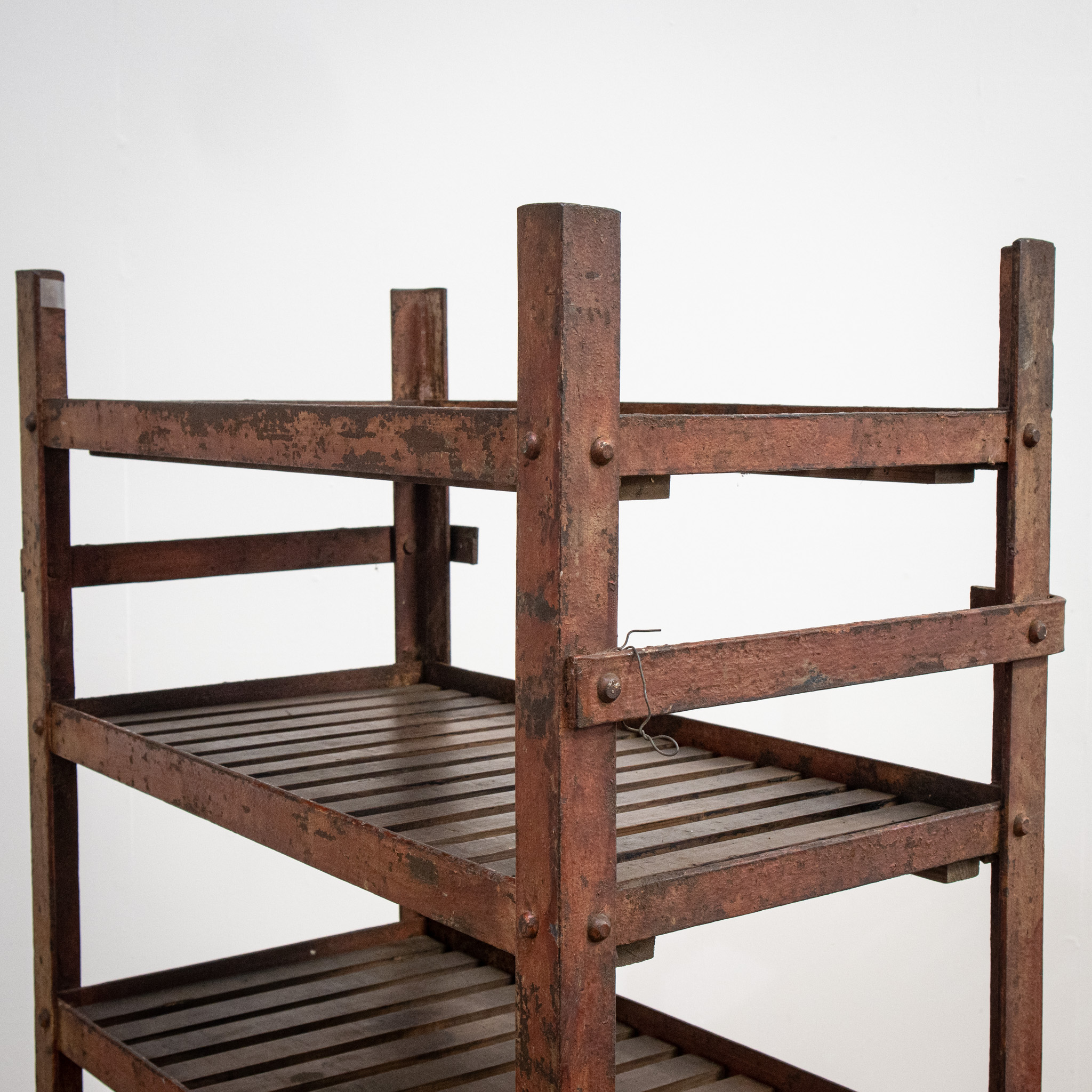 Pair of Industrial Style Racks or Shelving