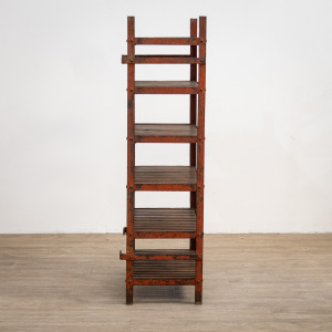 Pair of Industrial Style Racks or Shelving
