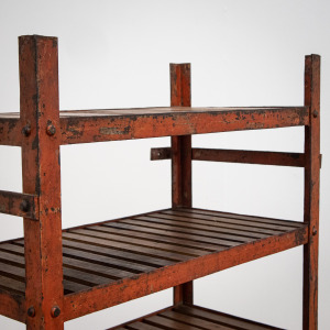 Pair of Industrial Style Racks or Shelving