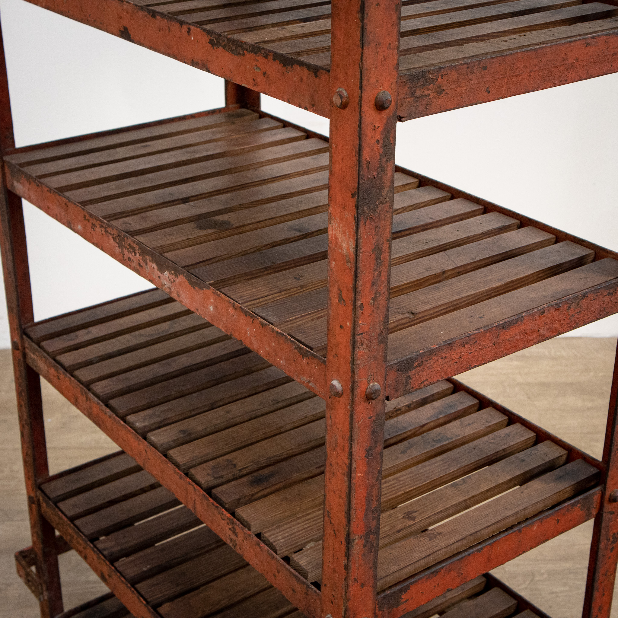 Pair of Industrial Style Racks or Shelving
