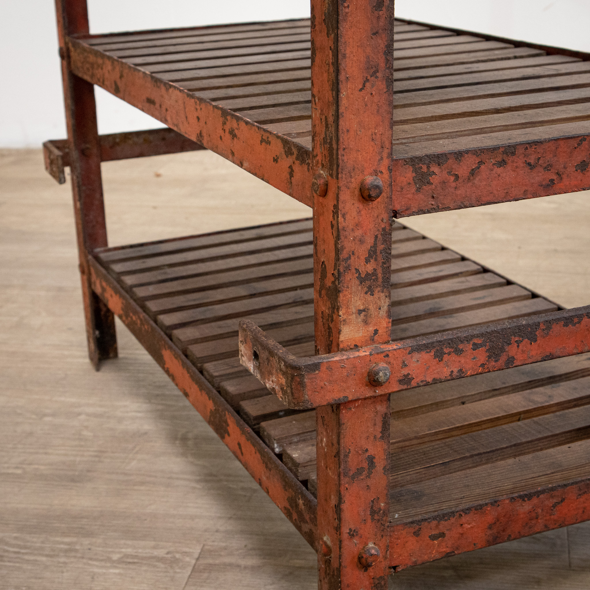 Pair of Industrial Style Racks or Shelving
