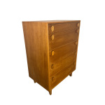 Mid-Century Meredew Tallboy Chest of Drawers by Peter Liley. Early, 1970s