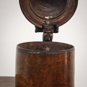 18th Century Norwegian Birch Peg Tankard