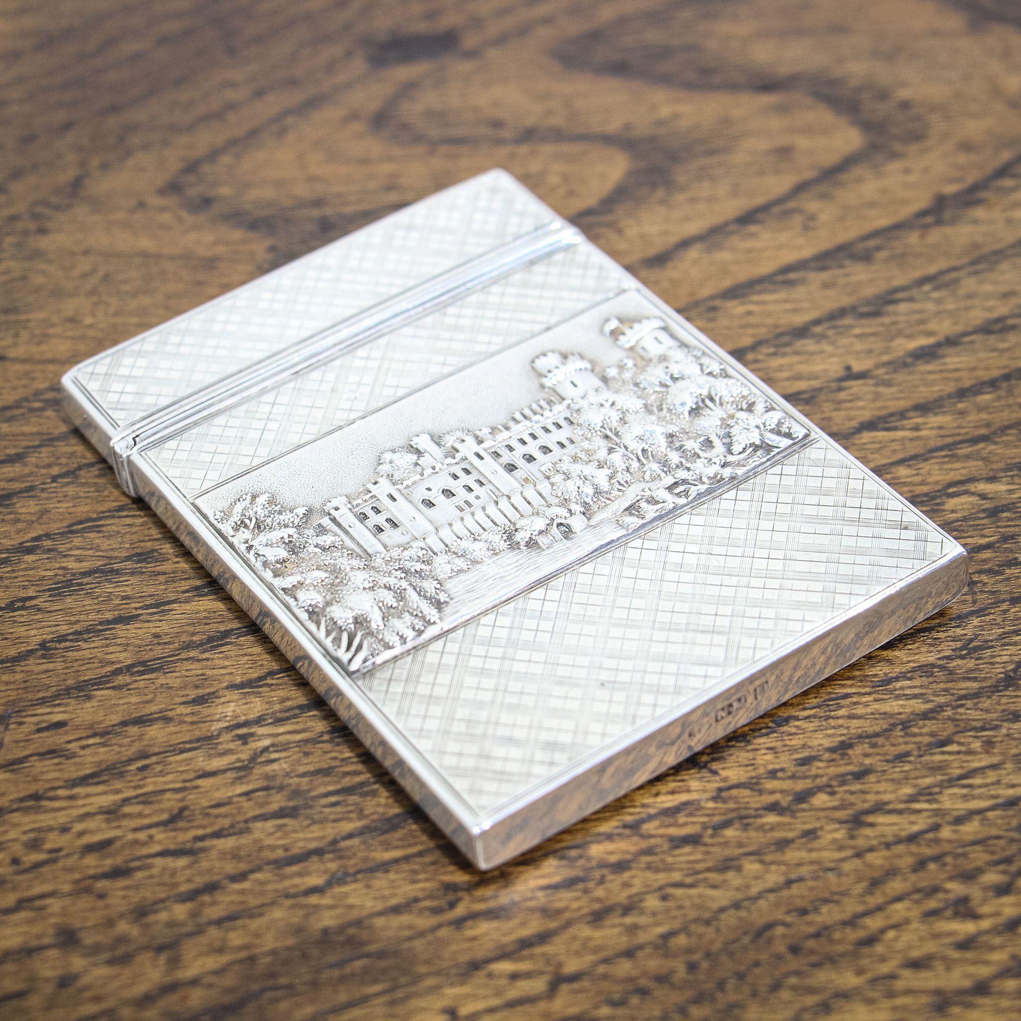 Nathaniel Mills Silver Card Case