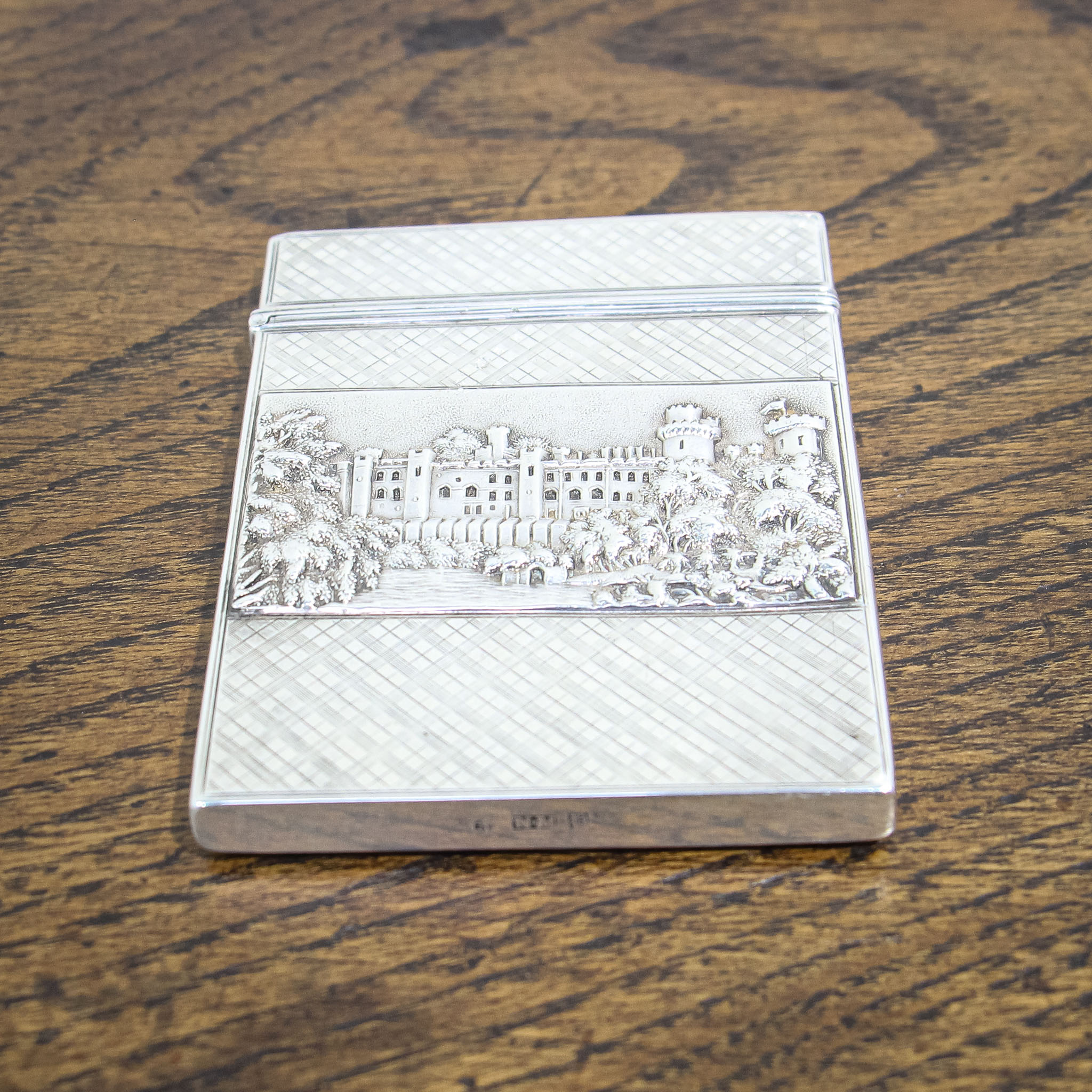 Nathaniel Mills Silver Card Case