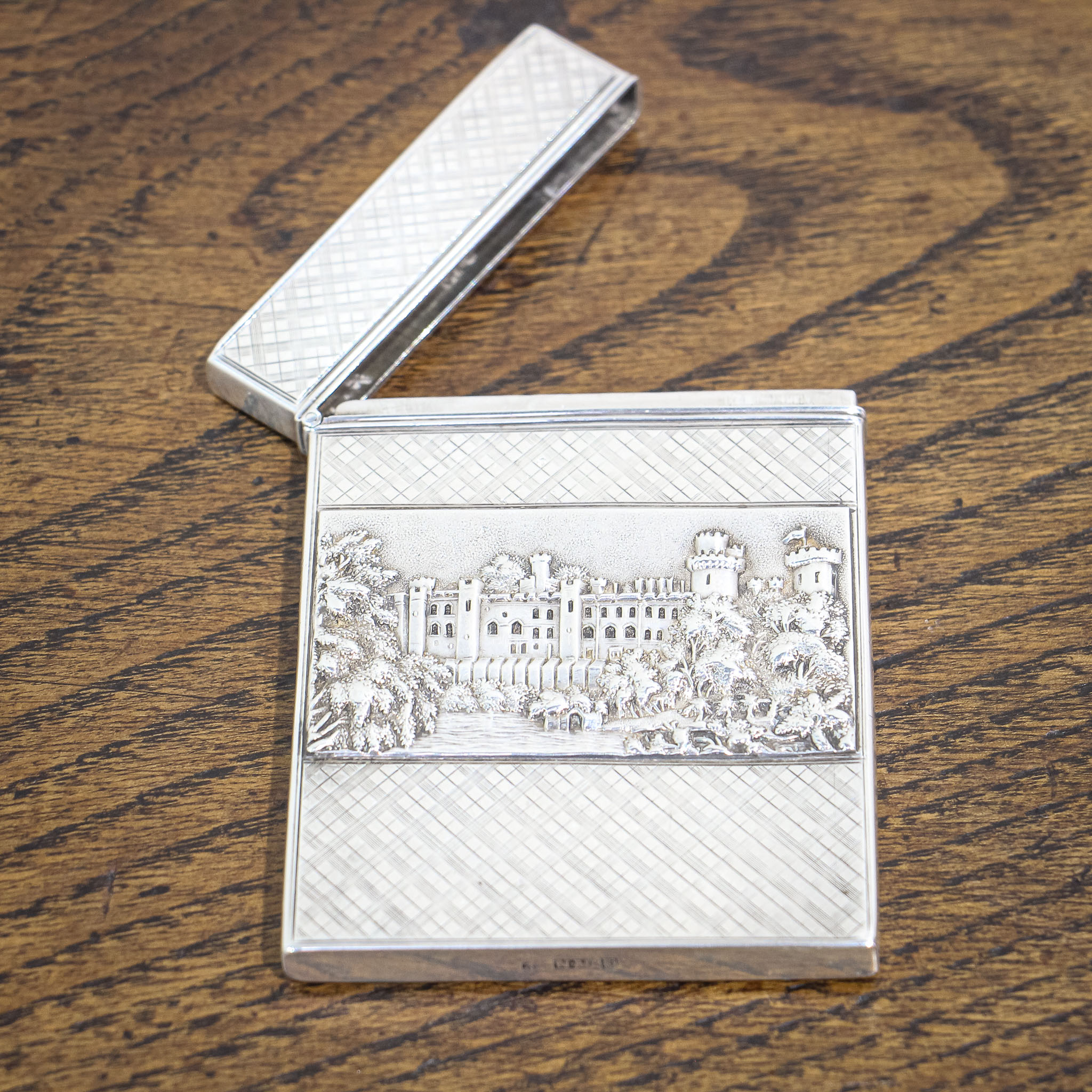 Nathaniel Mills Silver Card Case