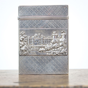 Nathaniel Mills Silver Card Case