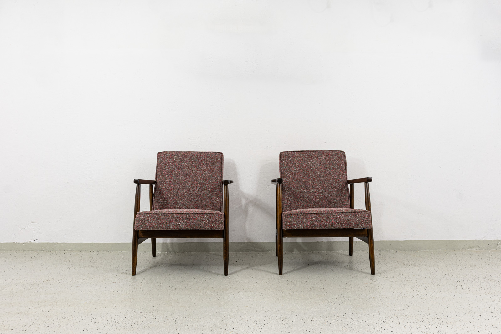 Pair Of Vintage Armchairs, Poland, 1960s