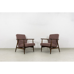Pair Of Vintage Armchairs, Poland, 1960s