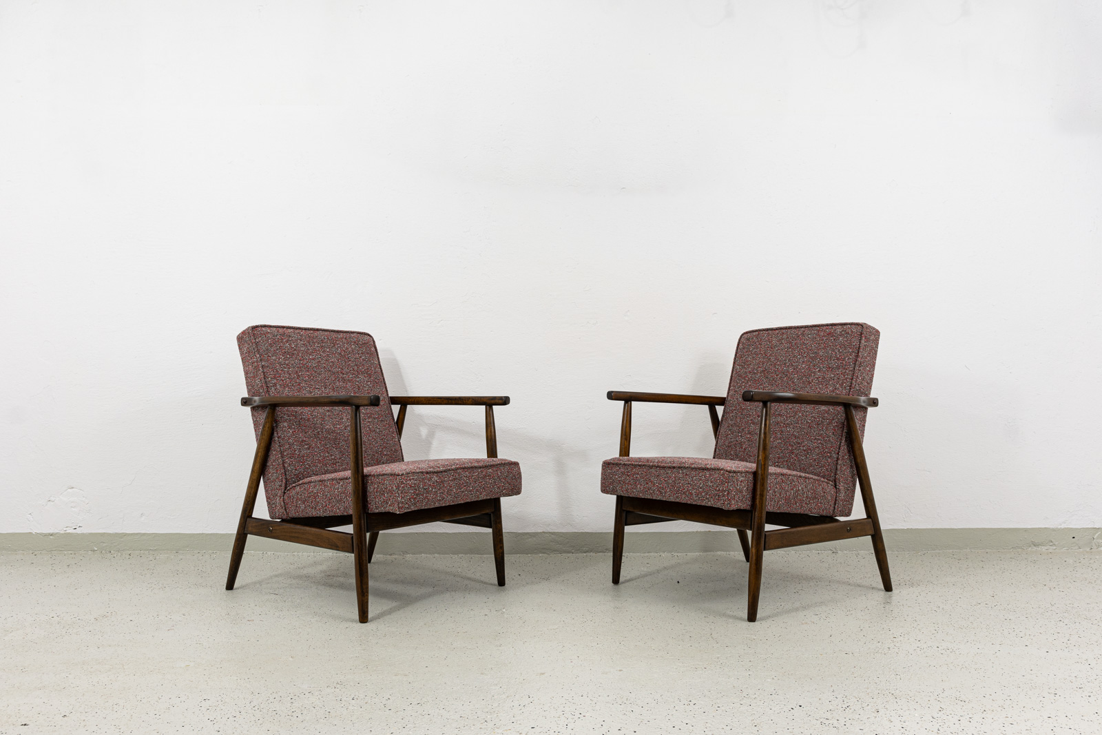 Pair Of Vintage Armchairs, Poland, 1960s