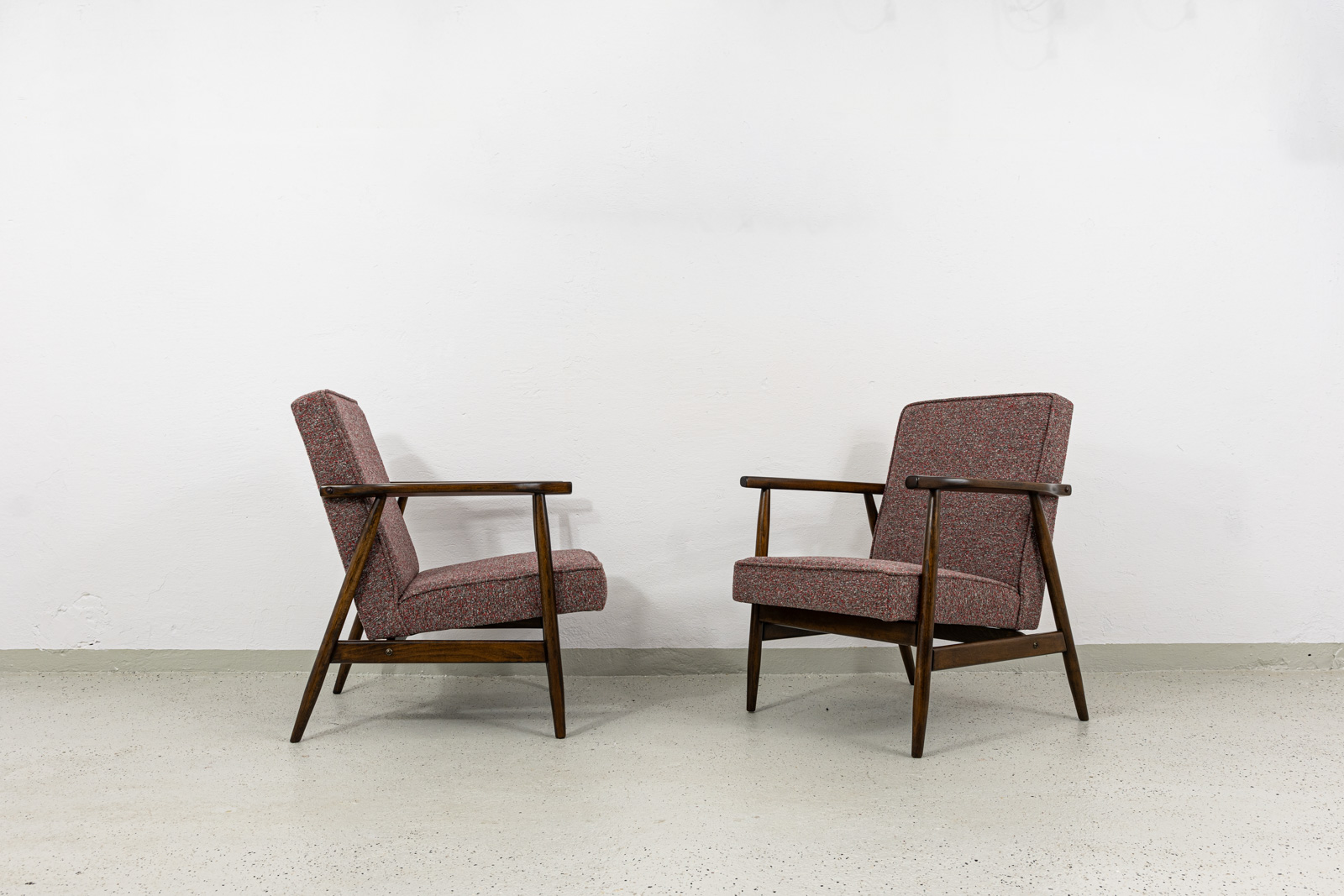 Pair Of Vintage Armchairs, Poland, 1960s