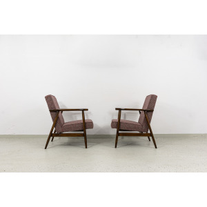 Pair Of Vintage Armchairs, Poland, 1960s