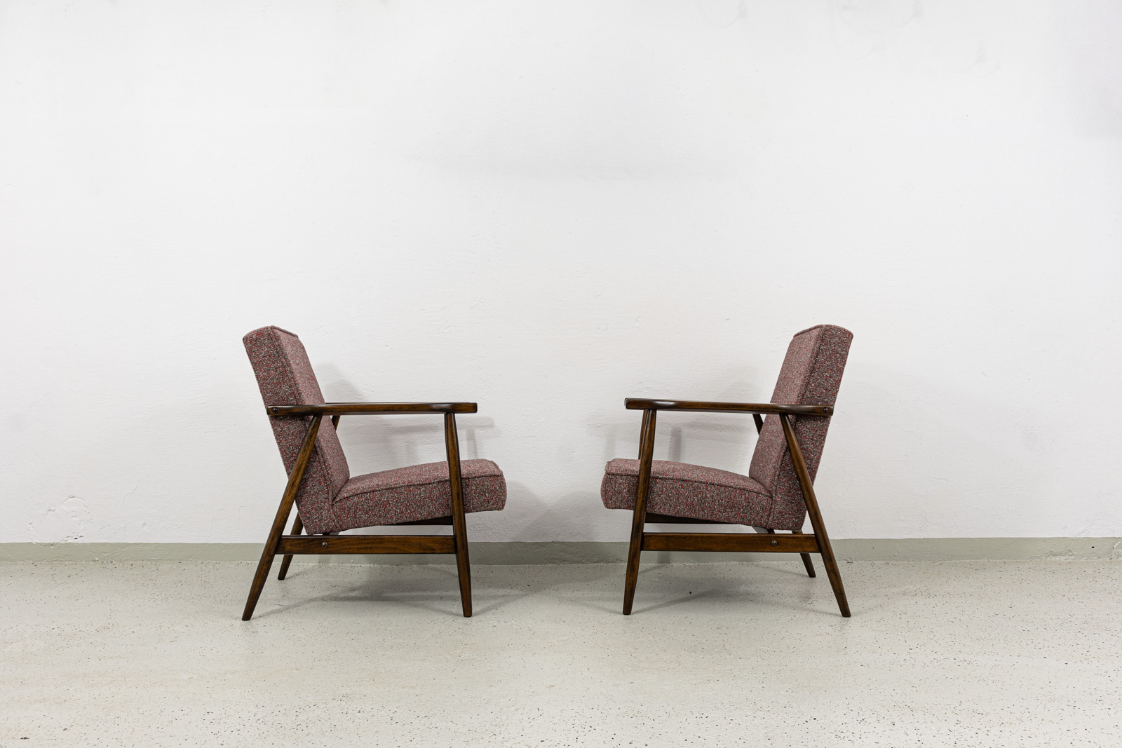 Pair Of Vintage Armchairs, Poland, 1960s
