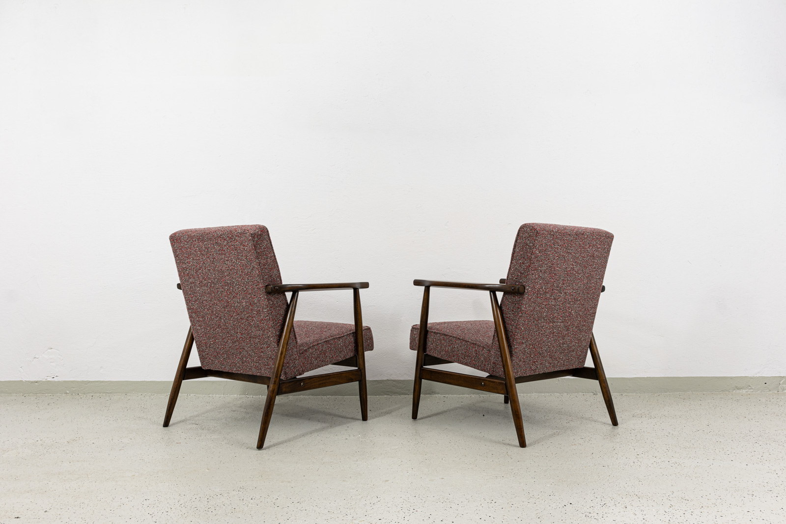 Pair Of Vintage Armchairs, Poland, 1960s