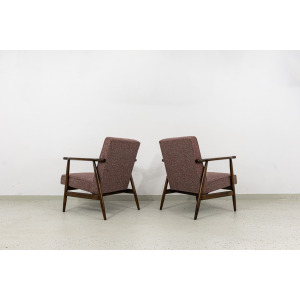 Pair Of Vintage Armchairs, Poland, 1960s