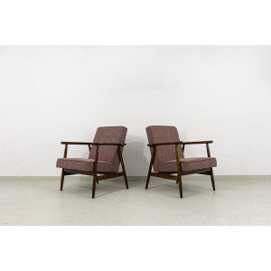 Pair Of Vintage Armchairs, Poland, 1960s