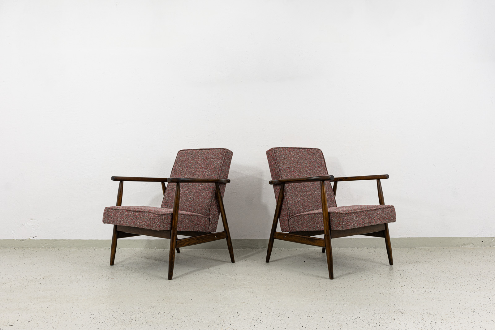 Pair Of Vintage Armchairs, Poland, 1960s