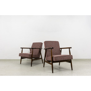 Pair Of Vintage Armchairs, Poland, 1960s