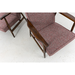 Pair Of Vintage Armchairs, Poland, 1960s