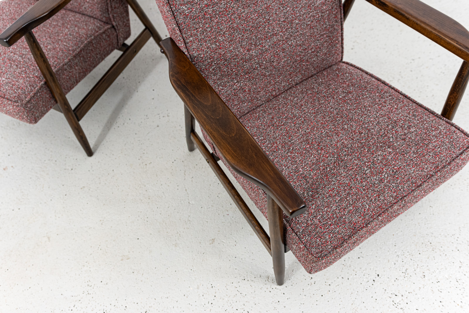 Pair Of Vintage Armchairs, Poland, 1960s