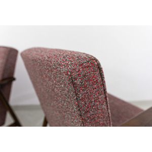 Vintage Beech Armchair, Poland, 1960s