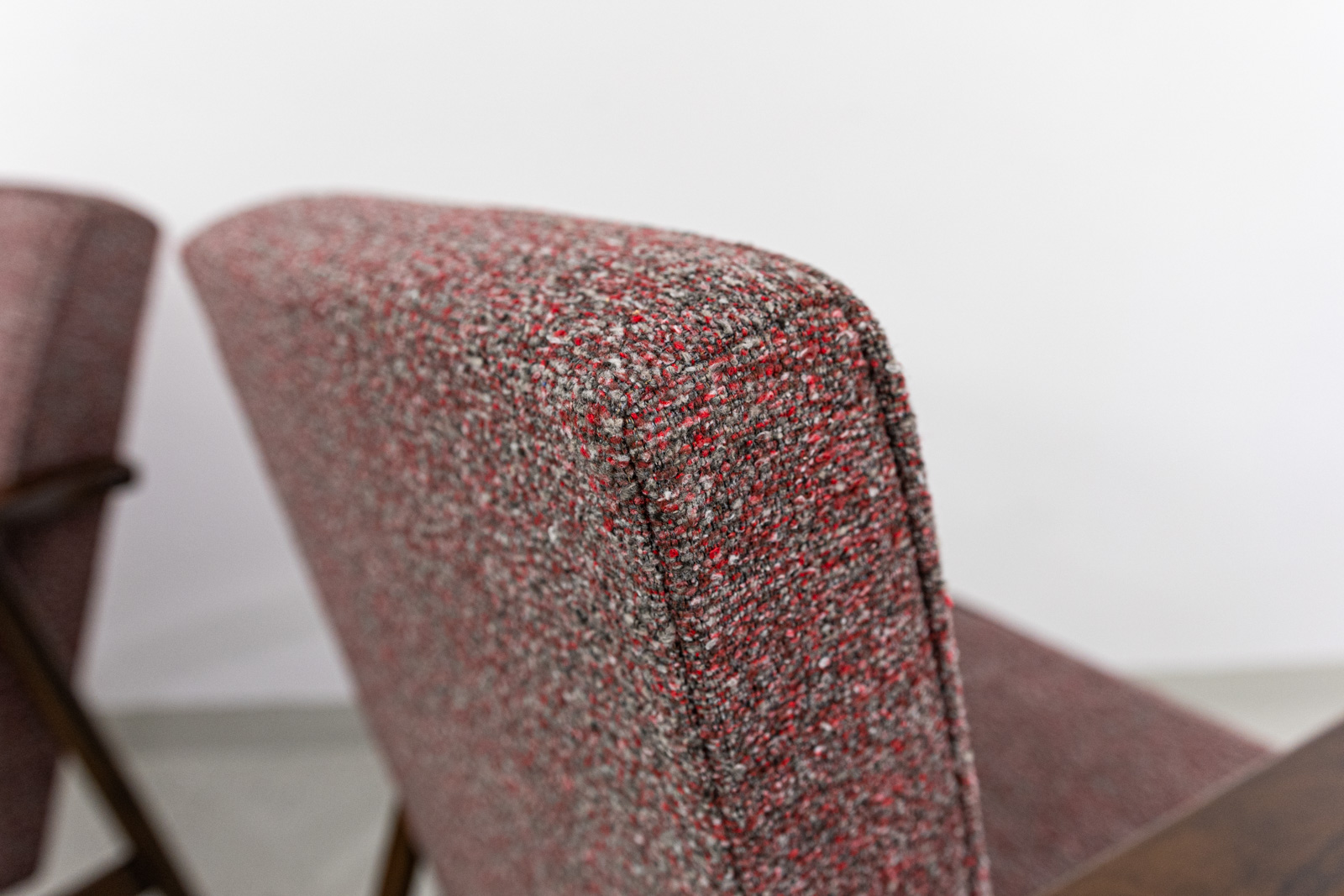 Vintage Beech Armchair, Poland, 1960s