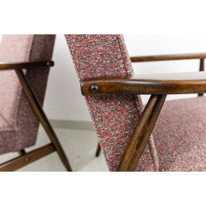 Pair Of Vintage Armchairs, Poland, 1960s