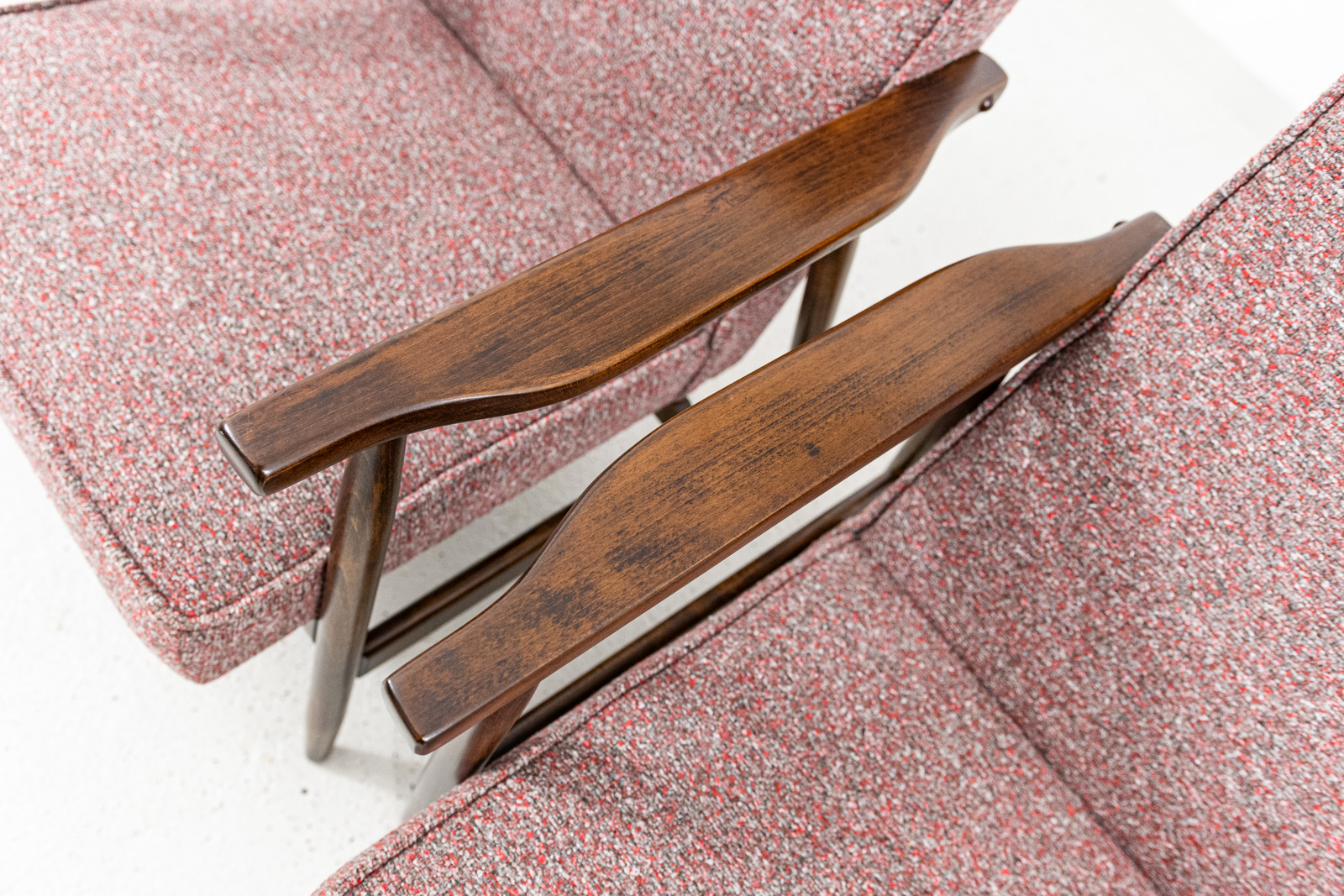 Pair Of Vintage Armchairs, Poland, 1960s