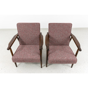 Pair Of Vintage Armchairs, Poland, 1960s