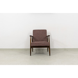 Vintage Beech Armchair, Poland, 1960s