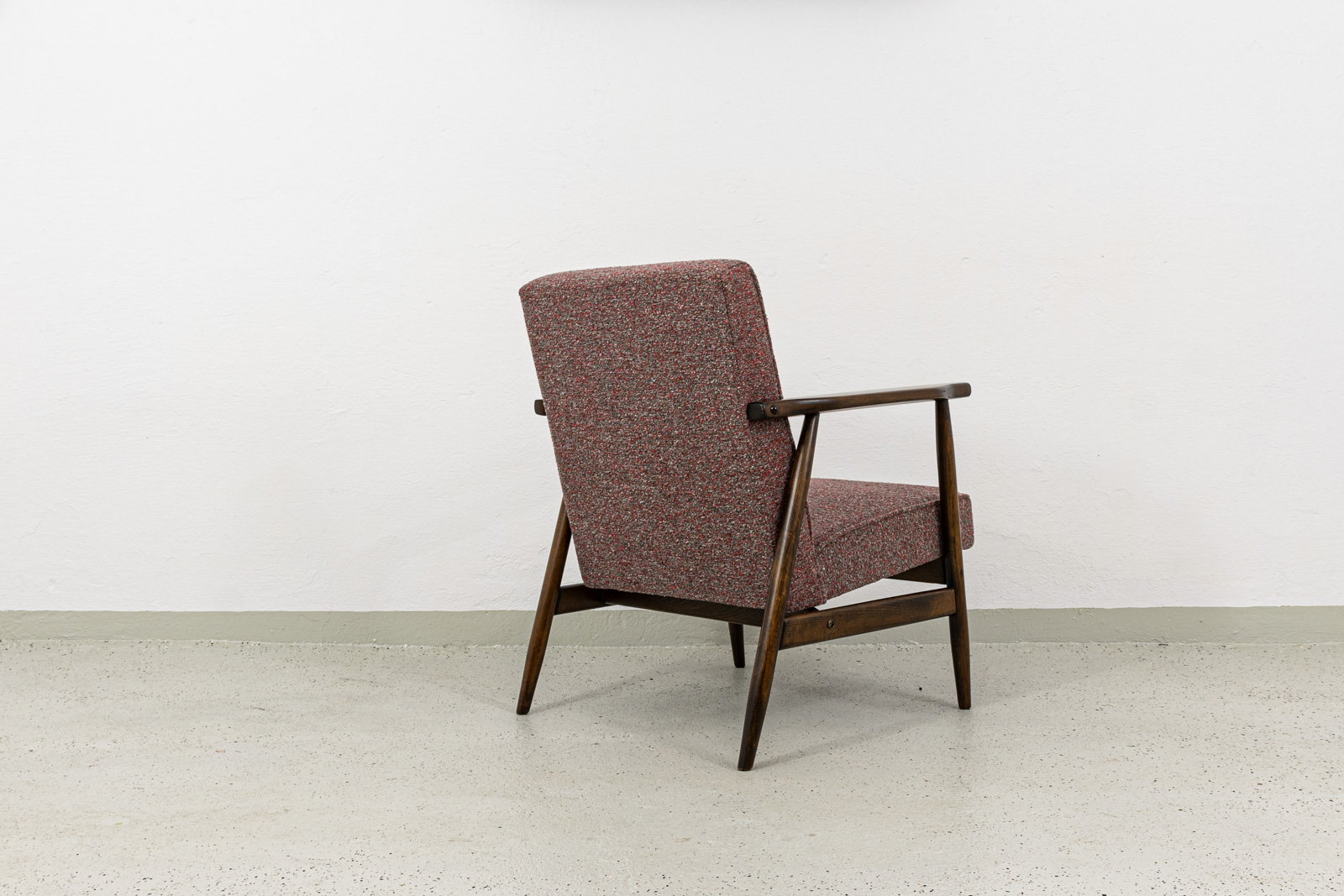 Vintage Beech Armchair, Poland, 1960s