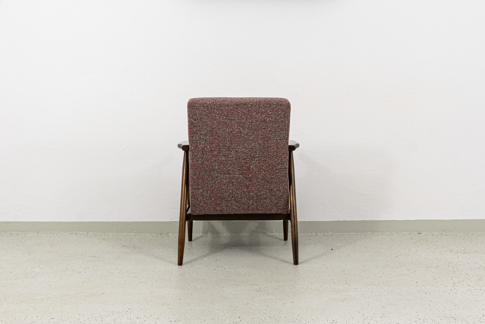 Vintage Beech Armchair, Poland, 1960s