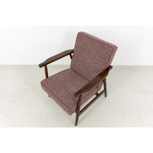 Vintage Beech Armchair, Poland, 1960s