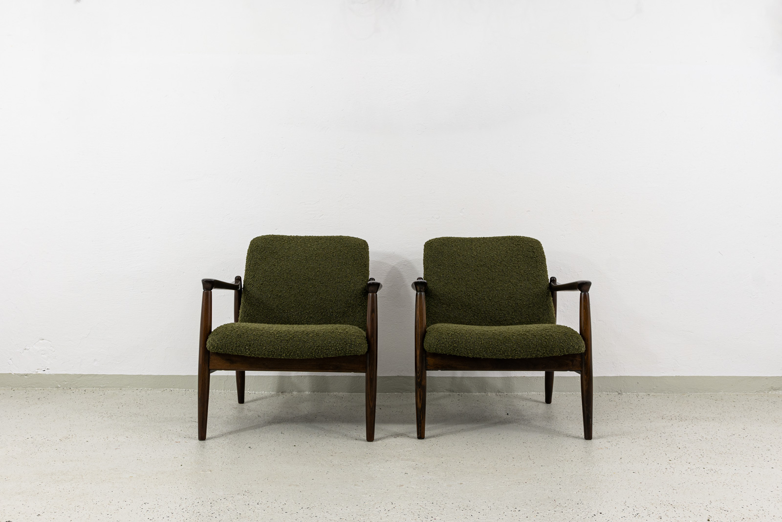 Pair Of Vintage Armchairs By Edmund Homa, Poland, 1960s