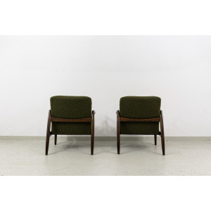 Pair Of Vintage Armchairs By Edmund Homa, Poland, 1960s