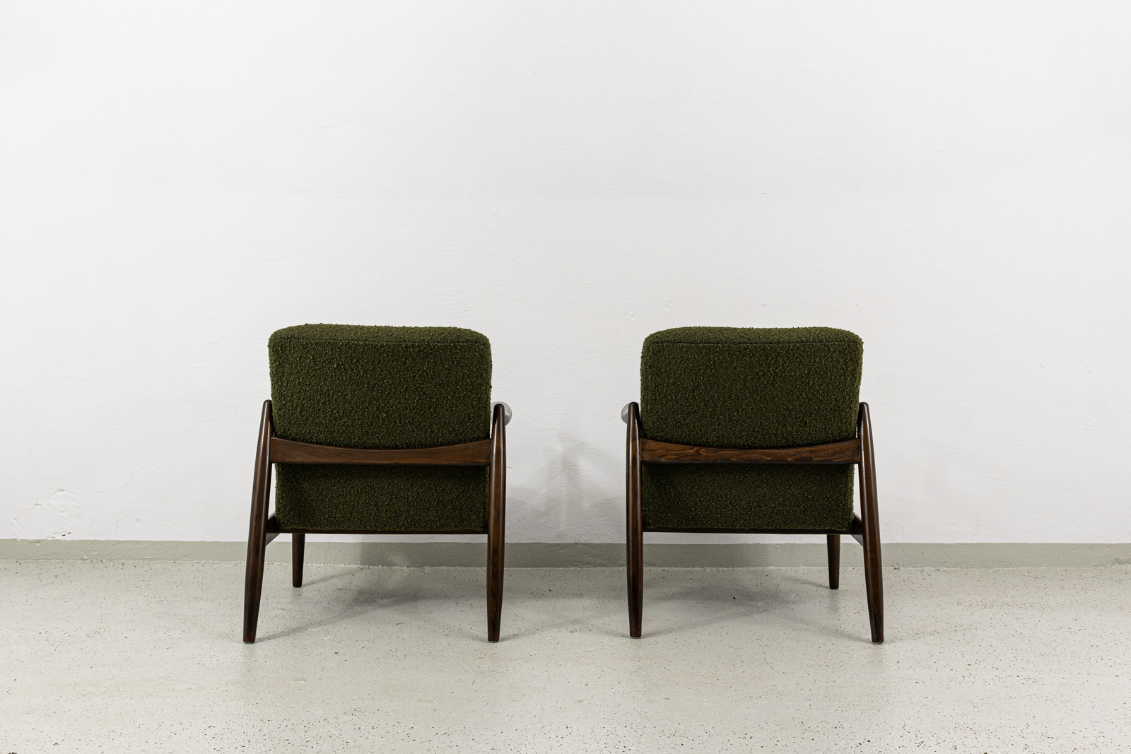 Pair Of Vintage Armchairs By Edmund Homa, Poland, 1960s