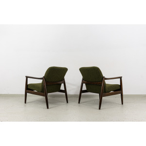 Pair Of Vintage Armchairs By Edmund Homa, Poland, 1960s