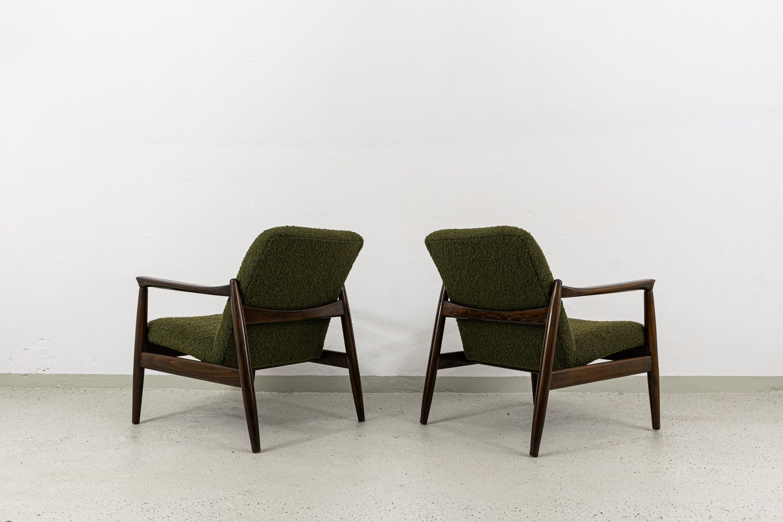 Pair Of Vintage Armchairs By Edmund Homa, Poland, 1960s