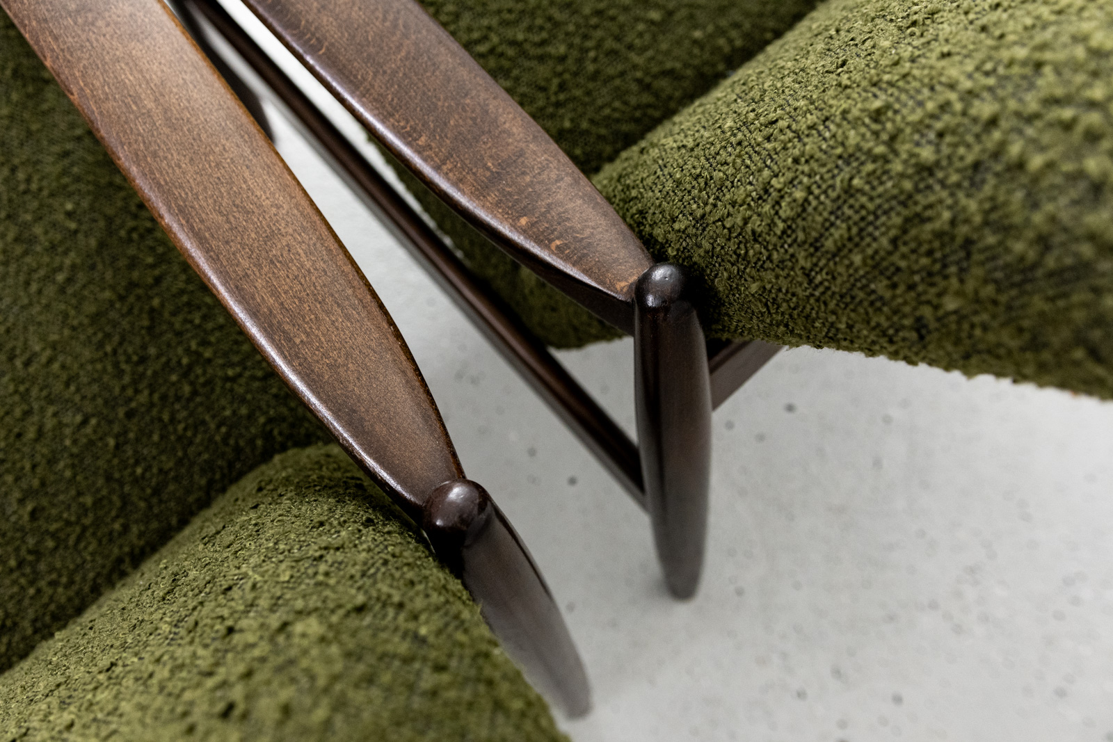 Pair Of Vintage Armchairs By Edmund Homa, Poland, 1960s