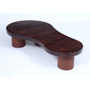 Freeform Design Flaque Coffee Table Atrributed To Jean Royere