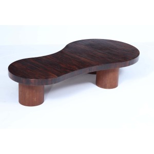 Freeform Design Flaque Coffee Table Atrributed To Jean Royere