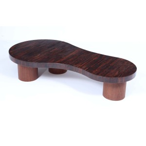 Freeform Design Flaque Coffee Table Atrributed To Jean Royere