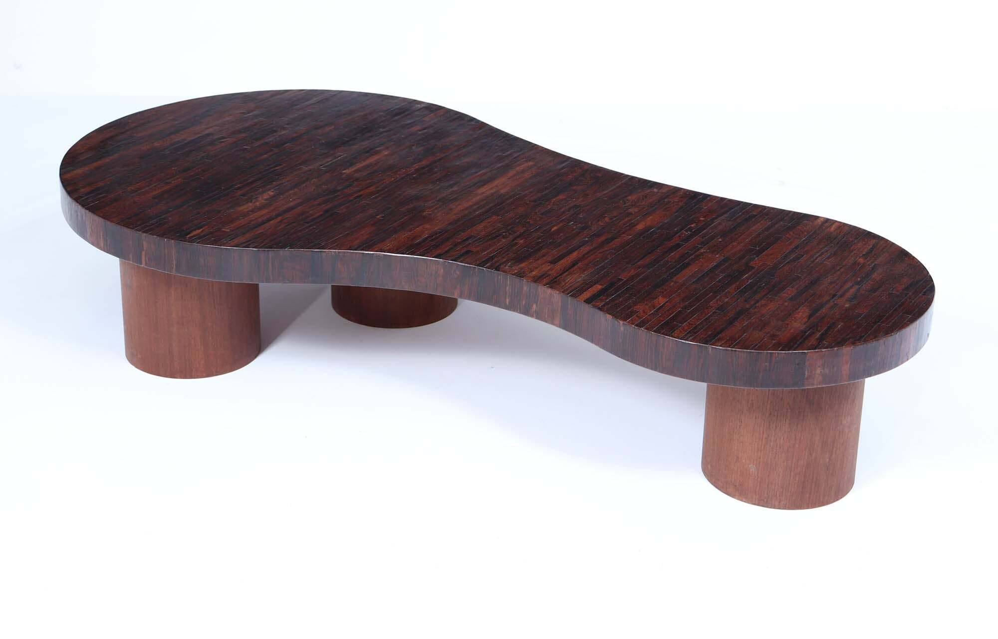 Freeform Design Flaque Coffee Table Atrributed To Jean Royere
