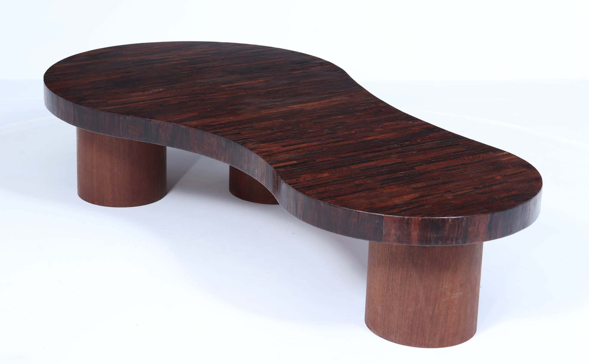 Freeform Design Flaque Coffee Table Atrributed To Jean Royere