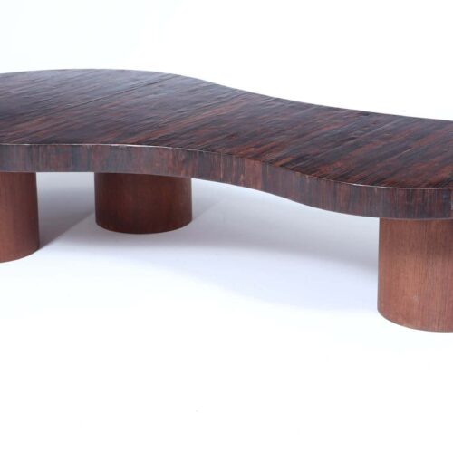 Freeform Design Flaque Coffee Table Atrributed To Jean Royere