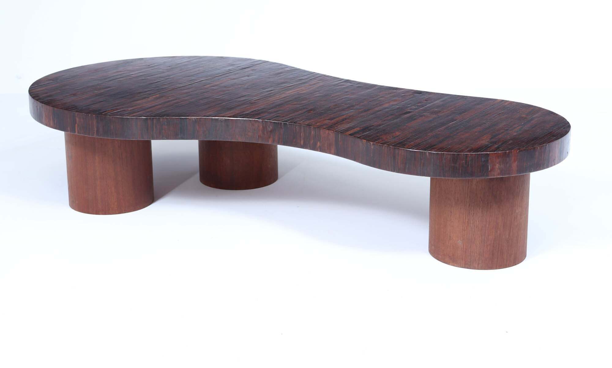 Freeform Design Flaque Coffee Table Atrributed To Jean Royere